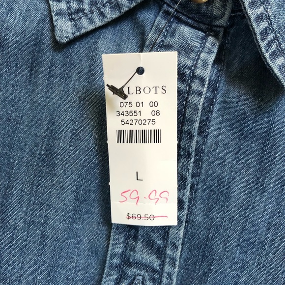 Talbots women’s denim shirt - Picture 2 of 8